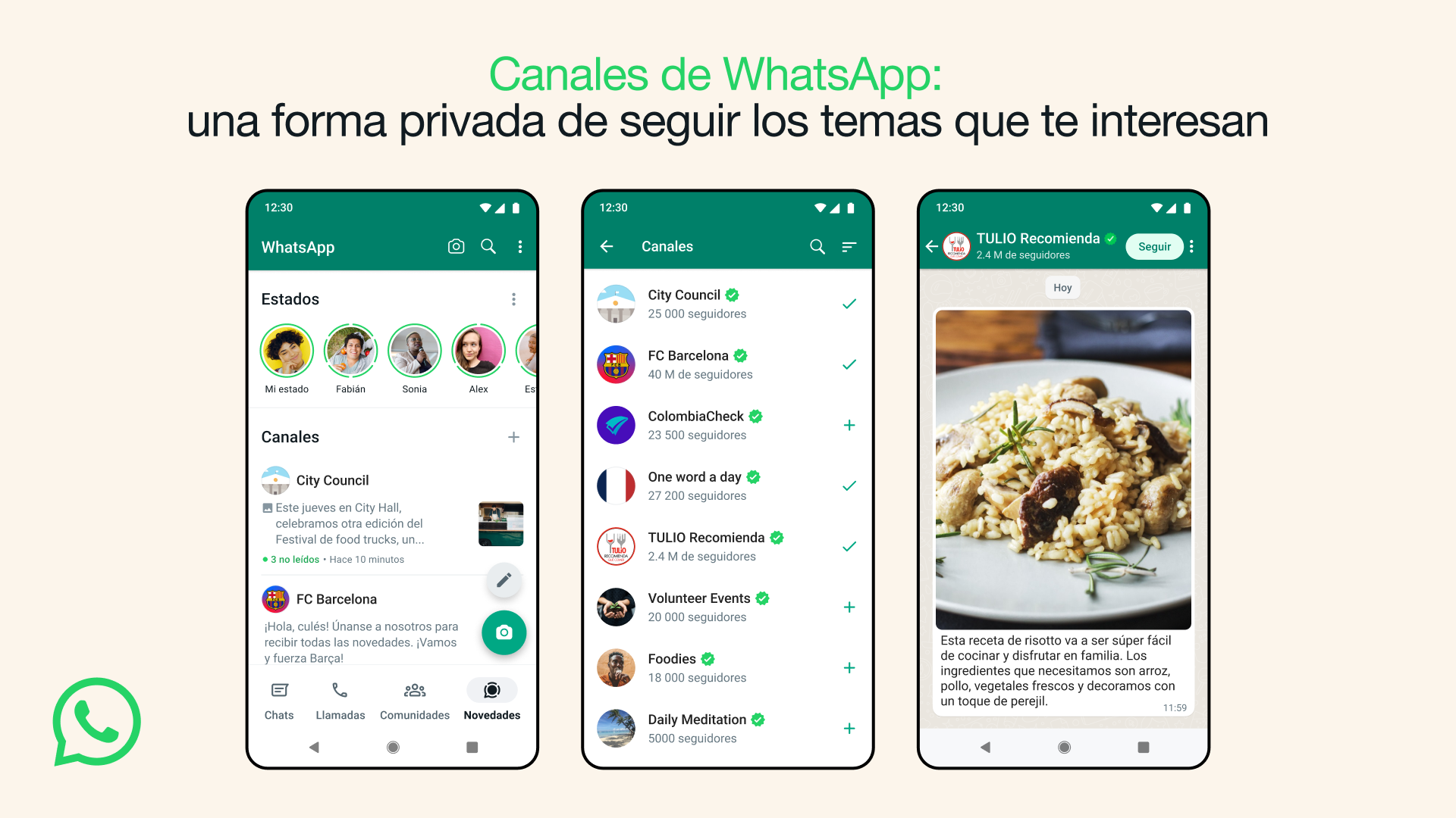 WhatsApp estrena sus Canales de difusión y ya compite con las redes sociales